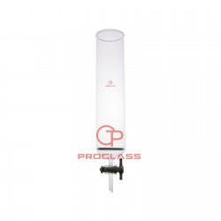 Columns,Chromatography,PTFE Stopcock,With Fritted Disc