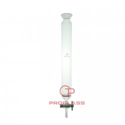 Columns,Chromatography,Spherical Joints,PTFE Stopcock,With Fritted Discs