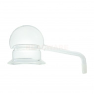 Flange Alembic Distillation flask,Long arm End Bent
