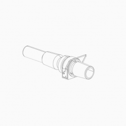 Rotary Evaporator R-100/R3 Steam Conduit V/C+Clamp NS29/32 032339
