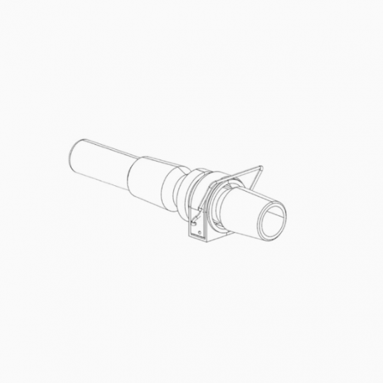 Rotary Evaporator R-100/R3 Steam Conduit V/C+Clamp NS29/32 032339 Rotary Evaporator R-100/R3 Steam Conduit V/C+Clamp NS29/32 032339