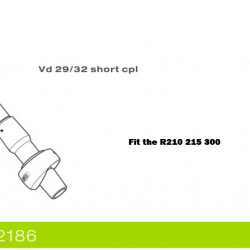 Rotary Evaporator Buchi Glass Steam Duct with Buckle 29/32 (short) 11062186