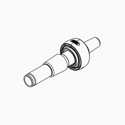 Rotary Evaporator Buchi Glass Steam Duct with Buckle 24/40  (short) 11062187