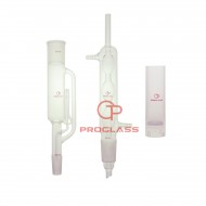 Extractors,Apparatus,Soxhlet,Flat Bottom Flask,Glass thimble