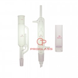 Extractors,Apparatus,Soxhlet,Flat Bottom Flask,Glass thimble