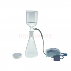 Laboratory filter glassware kit with the Vacuum mini Pump