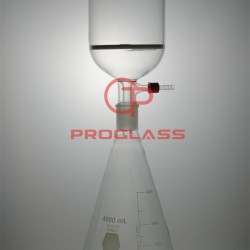 Filtering buchner set ,Erlenmeyer flask plus the Buchner Funnel,2000mL+4000mL