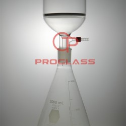 Filtering buchner set ,Erlenmeyer flask plus the Buchner Funnel,3000mL+6000mL