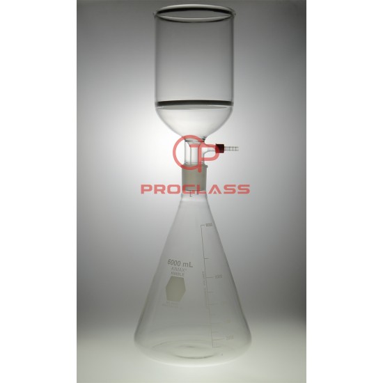 Filtering buchner set ,Erlenmeyer flask plus the Buchner Funnel,3000mL+6000mL Filtering buchner set ,Erlenmeyer flask plus the Buchner Funnel,3000mL+6000mL