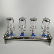 Stainless steel drug testing membrane filter