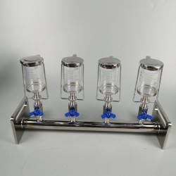 Stainless steel drug testing membrane filter