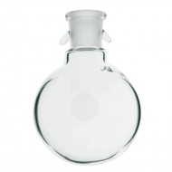 Flasks,Heavy Wall,Round Bottom,Single Neck with hooks
