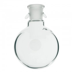 Flasks,Heavy Wall,Round Bottom,Single Neck with hooks