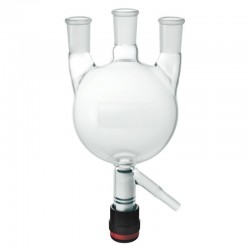 Three Necks Round Bottom Flask,Drain Valves