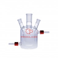 Flasks,Tapered,European Style,3-Necks,Jacketed