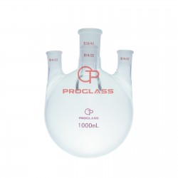 Four Necks Round Bottom Flask,Straight,1000ml 
