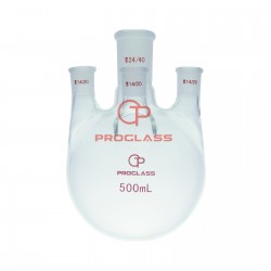 Four Necks Round Bottom Flask,Straight,500ml 