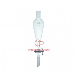 Funnels, Squibb, Separately, Teflon Stopcocks,Ground Joint