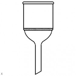 Funnels , Buchner, With Fritted Discs,Pyrex