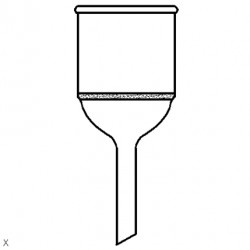 Funnels , Buchner, With Fritted Discs,Pyrex
