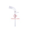 Adapters Vacuum Take-Off 105°,with 100mm inlet tube