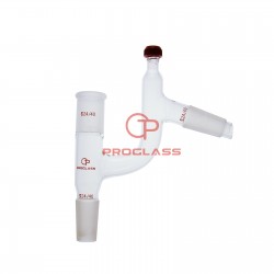 Adapter,Claisen adapter four way with Thermometer adapter