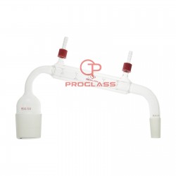 Adapter Distillation head jacket Vigreux GL14 Hose