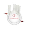 Four Necks Round Bottom Flask,Heavy Wall, Jacketed