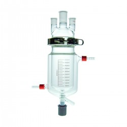 Glass Jacket Reactors Four necks