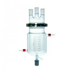 Glass Jacket Reactors Four necks