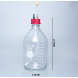 Fermentor Dedicated Feeding Bottle GL45 Feeding Bottle