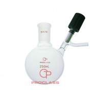 Reaction Flask,High vacuum Stopcock