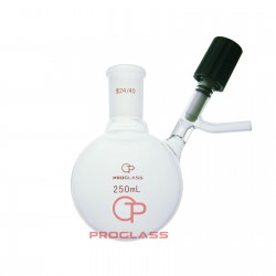 Reaction Flask,High vacuum Stopcock