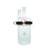 Separate Flask,Two Necks with Easy Open PTFE Clamp