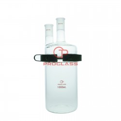 Separate Flask,Two Necks with Easy Open PTFE Clamp