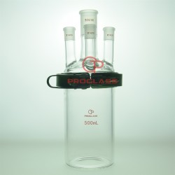 Separate Flask,Four Necks with Easy Open PTFE Clamp