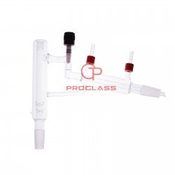 Jacket High vacuum valve Distillation Head,fit 5000mL flask 