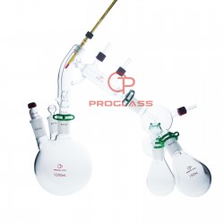 Short Path 1L Chemistry Lab Glassware Distillation Kit