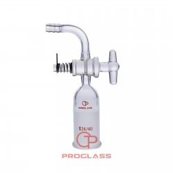 Adapters,Flow Control,Glass Stopcock,90°
