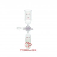 Adapters,Flushing,Airfree,Schlenk,PTFE stopcock