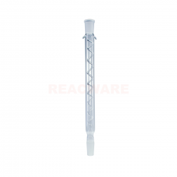 Laboratory glass Jacket Distillation Column spiral
