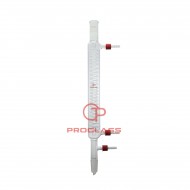 Condenser,graham with Vacuum hose connector